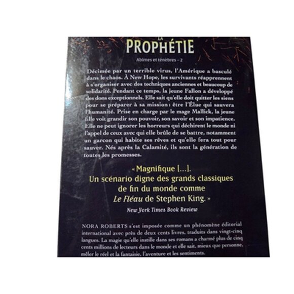 La Prophétie Nora Roberts Roman Fantastique Français Abîmes et Ténèbres 2 Livre - Picture 12 of 16